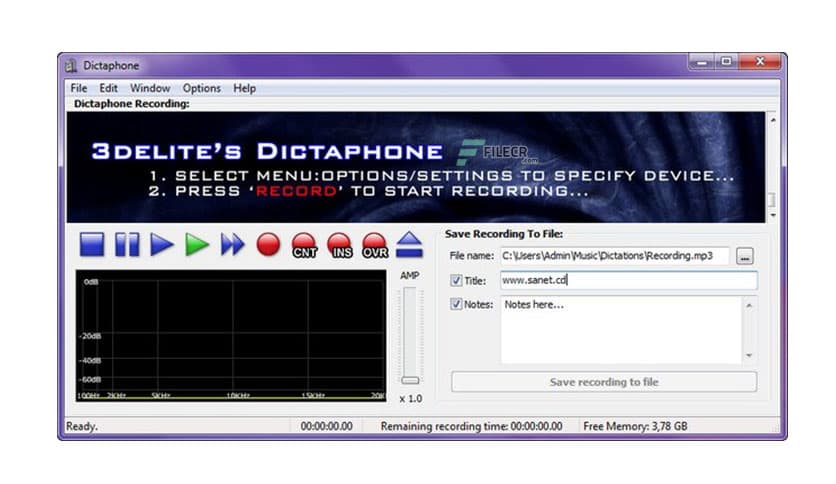 3delite Dictaphone 1.0.59.254