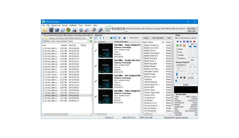 3delite MP4 Stream Editor 3.4.5.4140