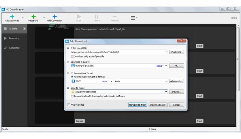 4K Software 4K Downloader 6.2