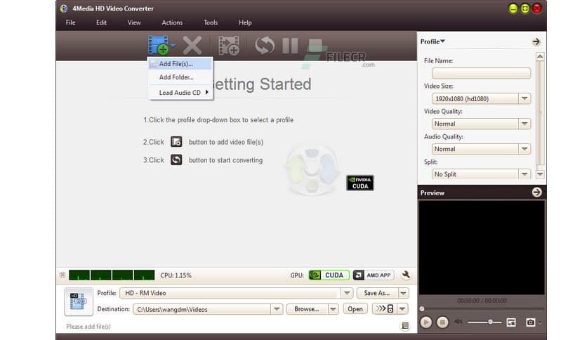 4Media HD Video Converter 7.8.26
