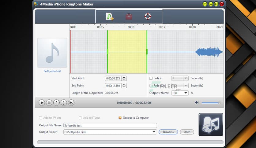4Media iPhone Ringtone Maker 3.2.16