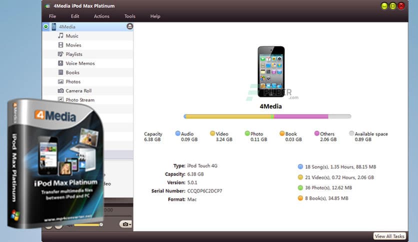 4Media iPod Max Platinum 5.7.39