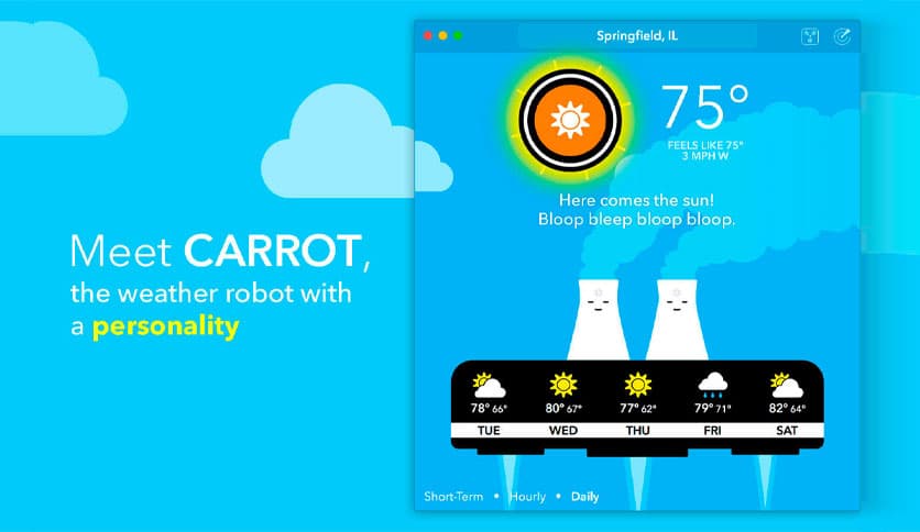 CARROT Weather 4.15.17