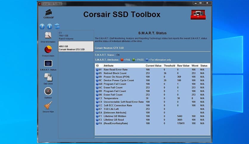 Corsair SSD Toolbox 2.0.129
