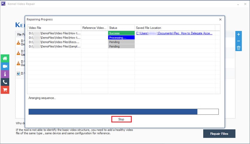 Kernel Video Repair 20.12