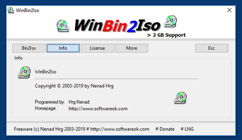 WinBin2Iso 6.61