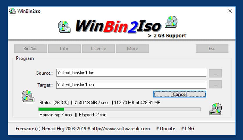 WinBin2Iso 6.61