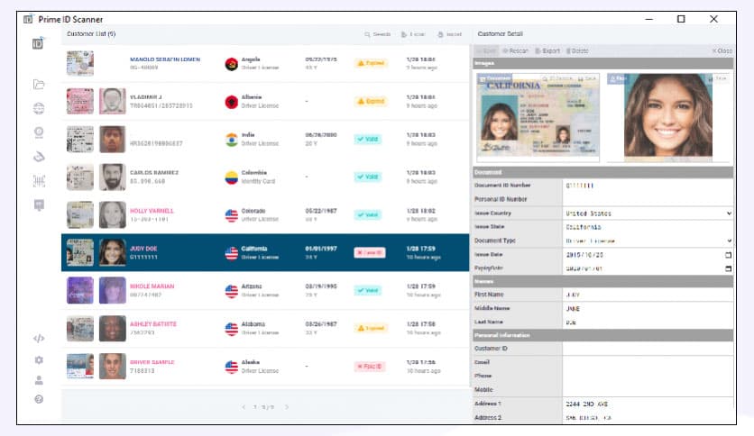 Prime ID Scanner 2026