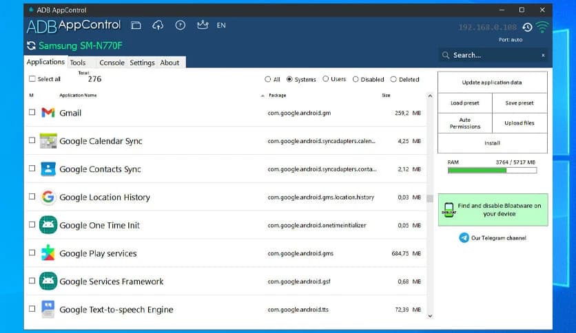 ADB AppControl 1.8.3.0
