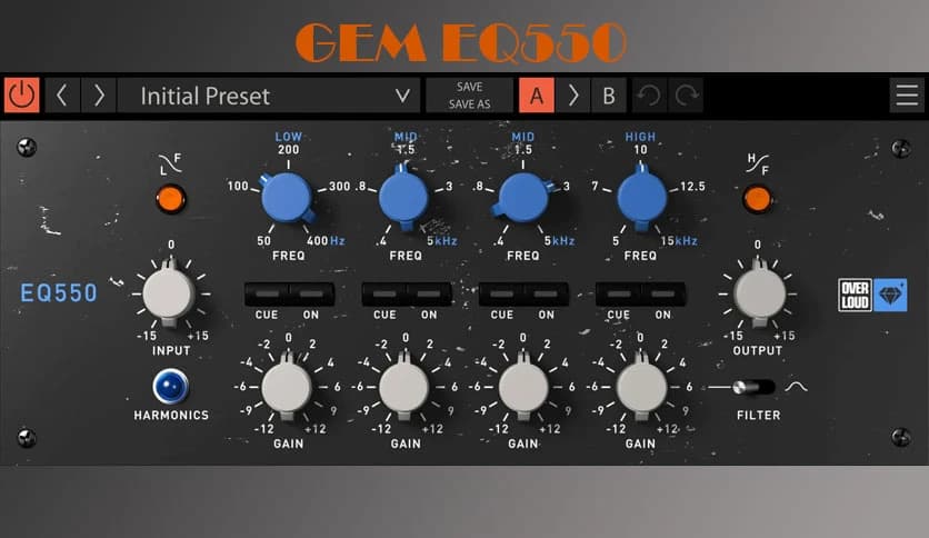 Overloud Gem EQ550 1.1.6