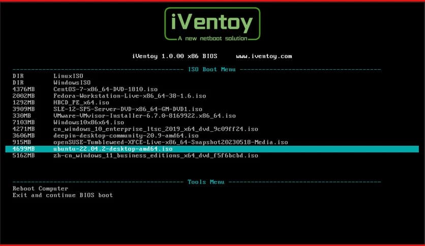 iVentoy 1.0.21