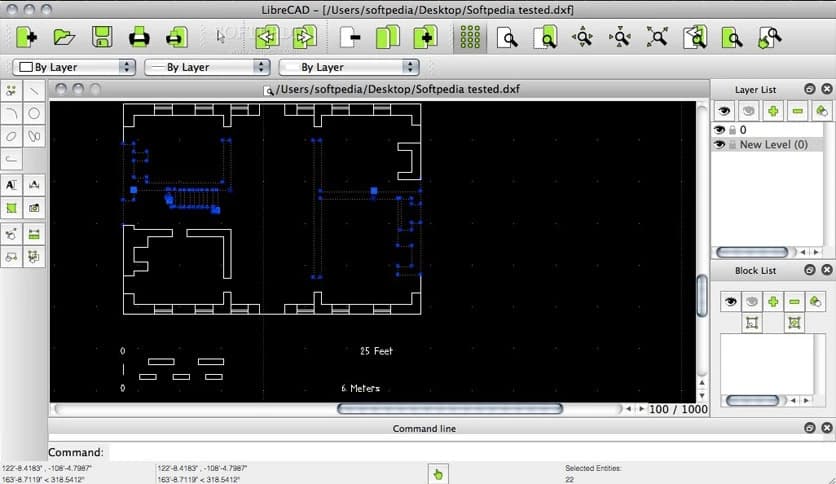 LibreCAD 2.2.1.3