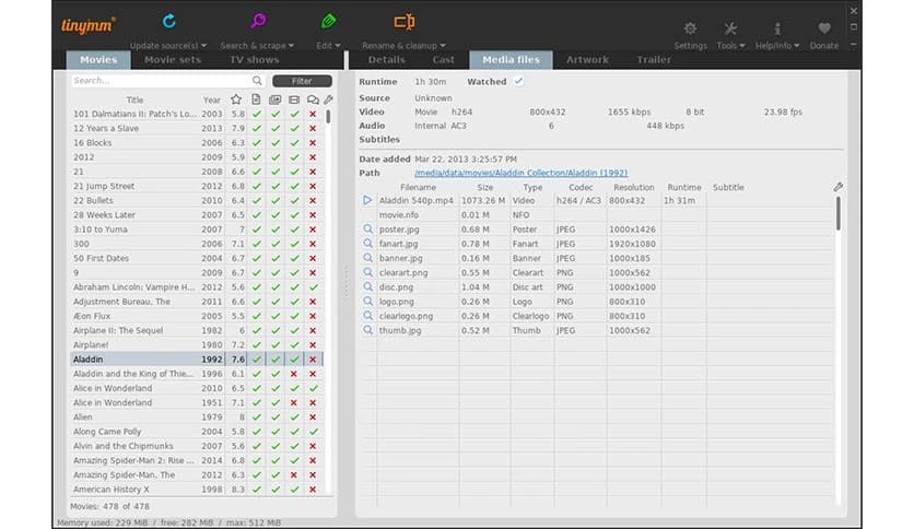TinyMediaManager 5.2.6