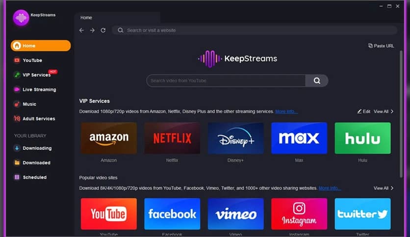 KeepStreams 1.2.3.7