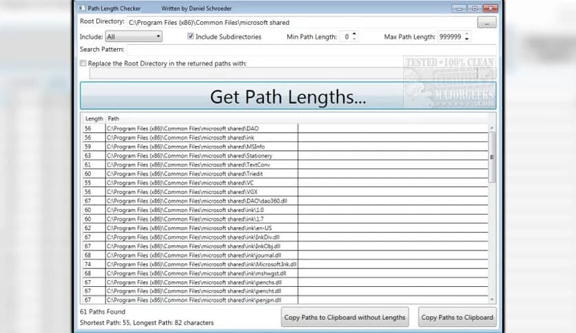 Path Length Checker 1.11.7