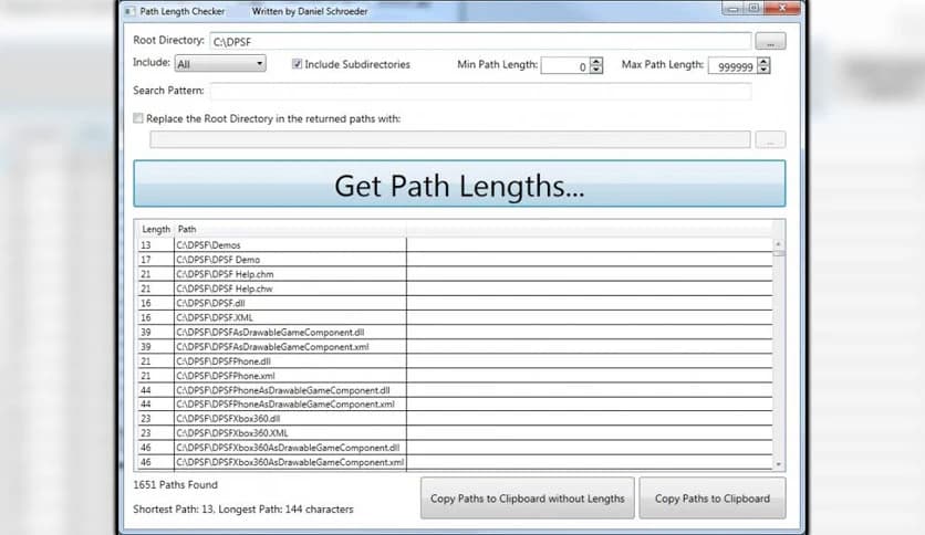 Path Length Checker 1.11.7