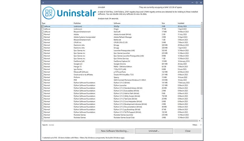 Macecraft Uninstalr 2.8