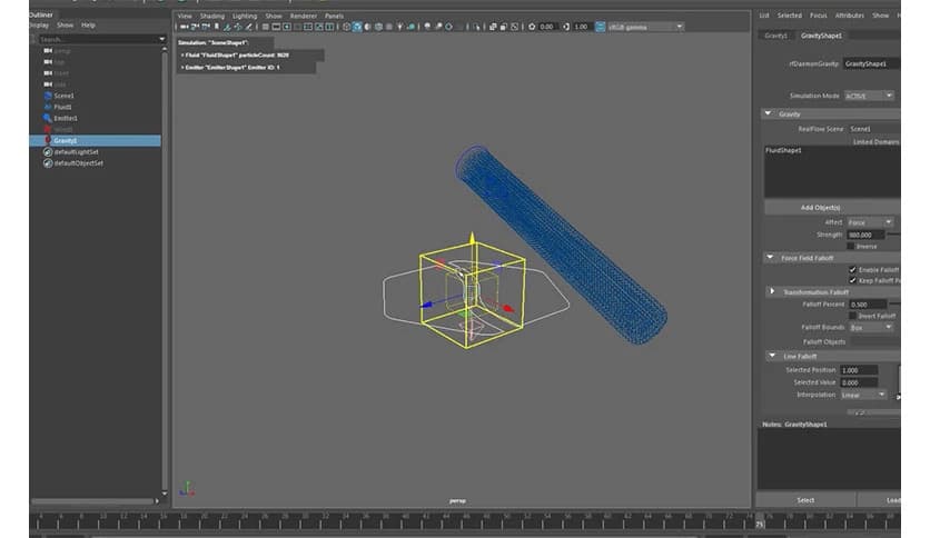 RealFlow MAYA