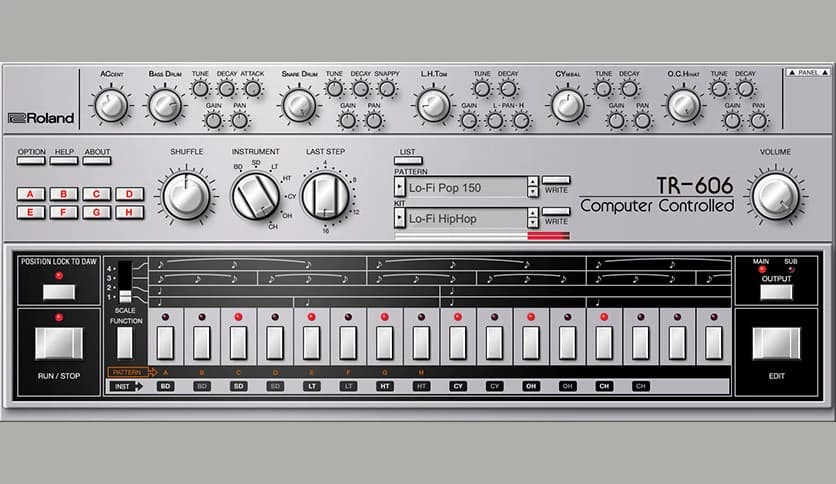 Roland Cloud TR-606 v1.0.3