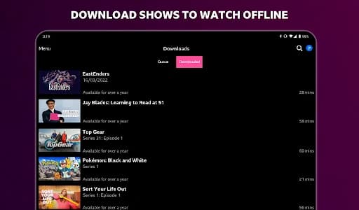 BBC iPlayer 5.19.0.32152