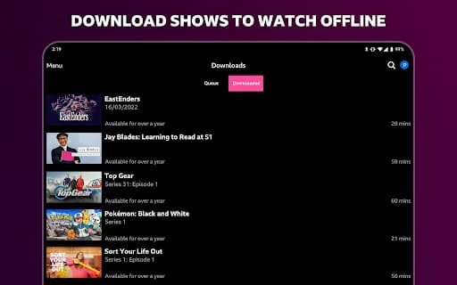 BBC iPlayer 5.19.0.32152