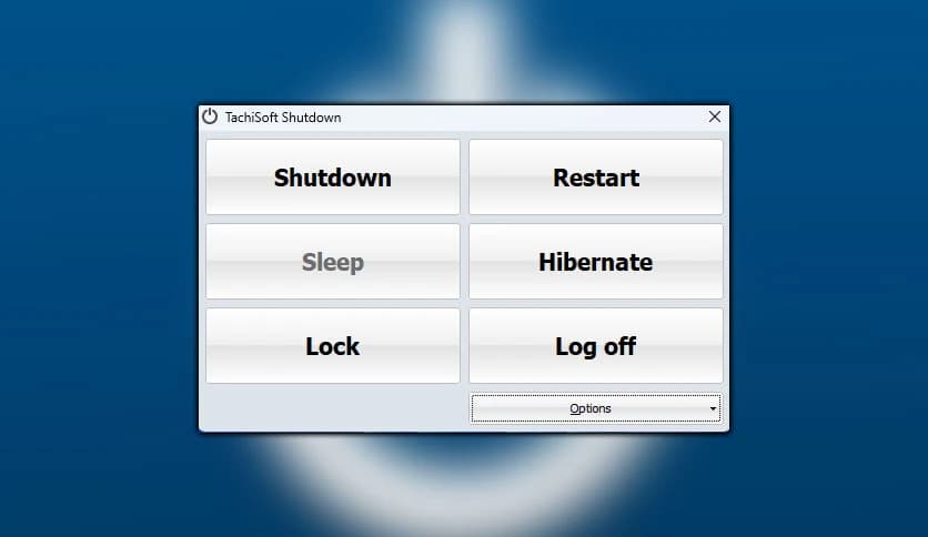 TachiSoft Shutdown 1.1.0