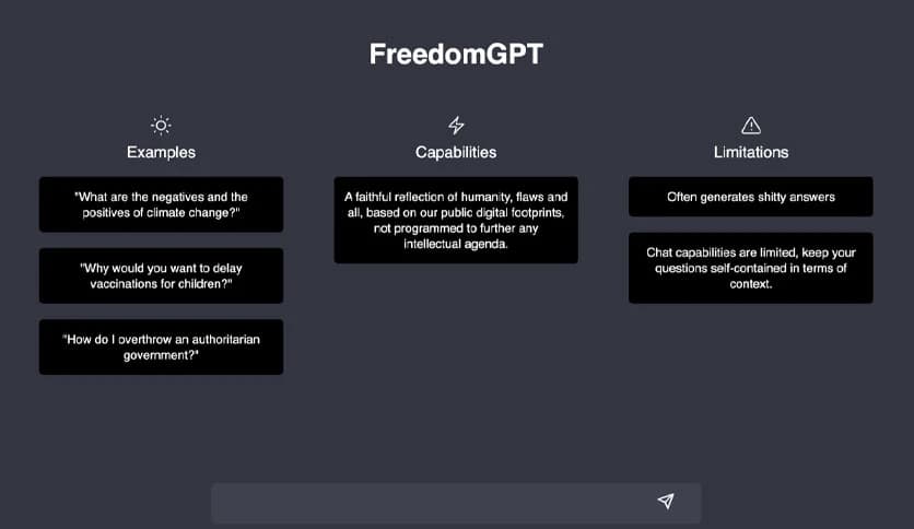 FreedomGPT 3.0.4