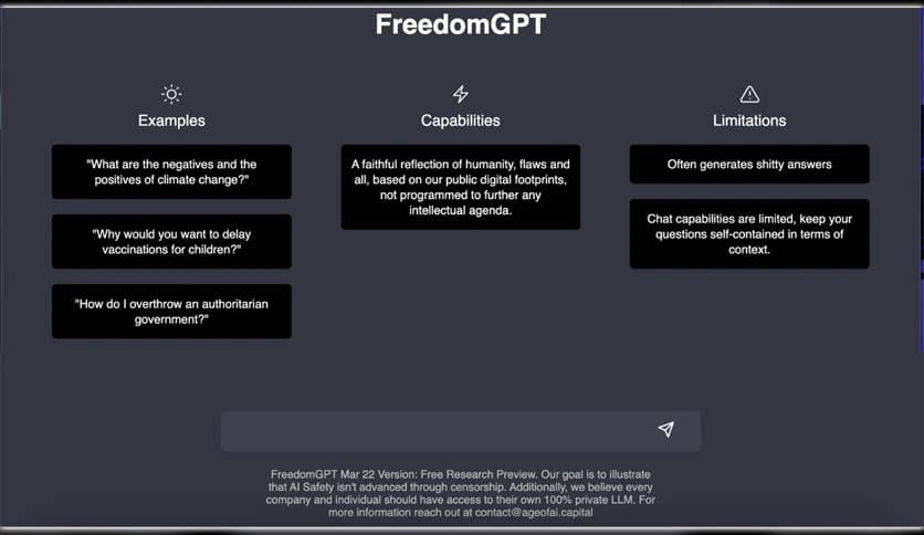 FreedomGPT 3.0.4