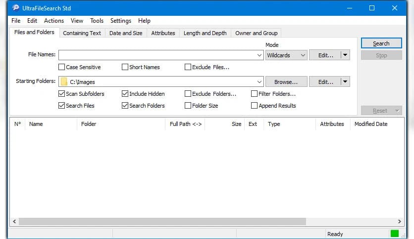 UltraFileSearch 6.5.0.22318