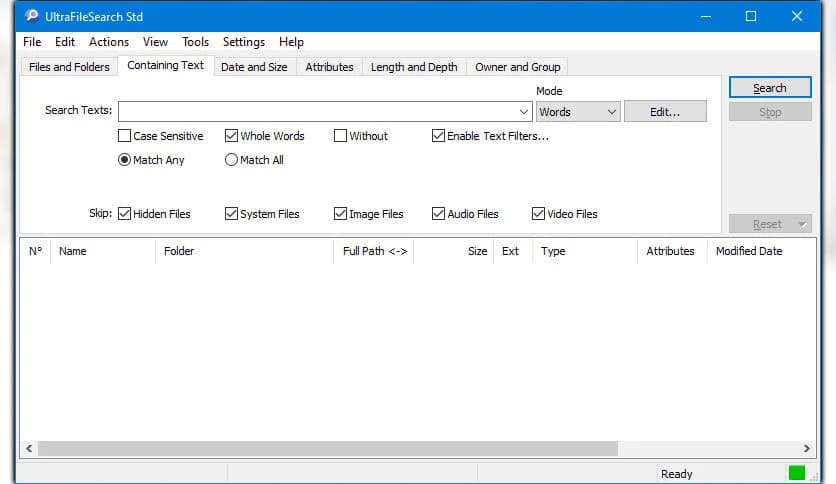 UltraFileSearch 6.5.0.22318