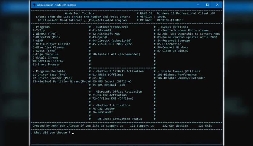 AnkhTech Toolbox 3.2.0.2