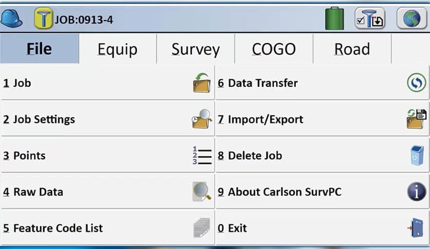 Carlson SurvPC 7.0.3