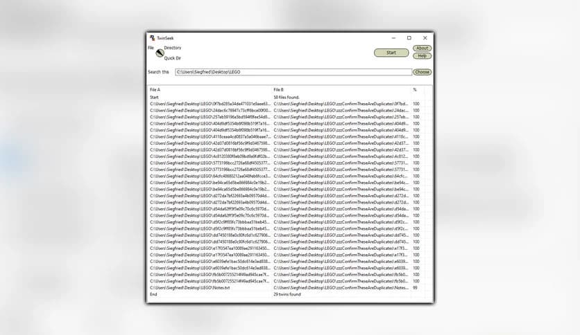 ACAPsoft TwinSeek 1.9