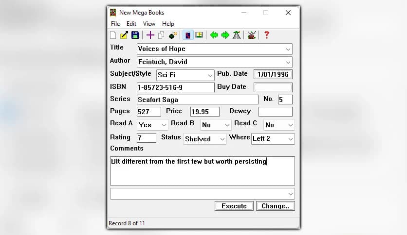 ACAPsoft TomeBase 1.9