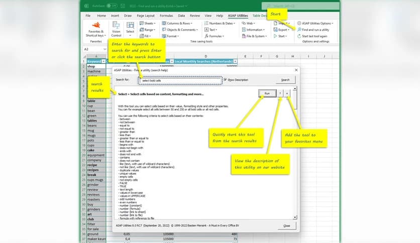 ASAP Utilities Pro 8.7 RC2
