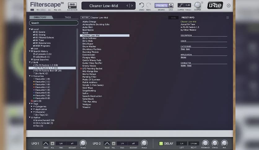 U-he Filterscape 1.5.1