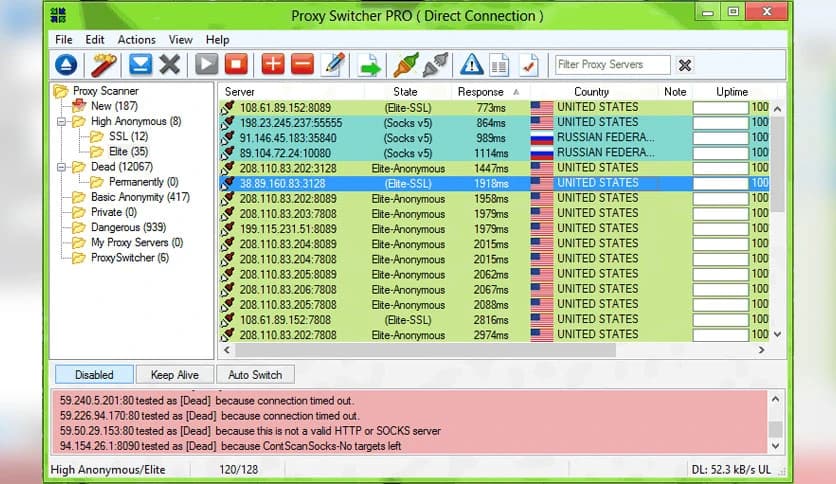 Proxy Switcher PRO 7.5.0.7938