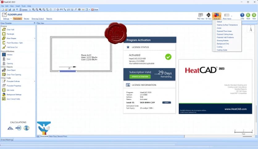 Avenir HeatCAD 2023 v23.0.0080