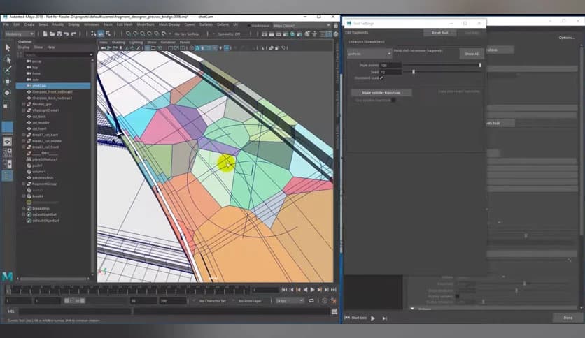 FractureFX 2.1.1 for Maya
