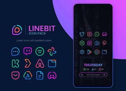 Linebit Icon Pack 2.0.4