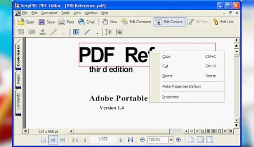 VeryPDF PDF Editor 5.0