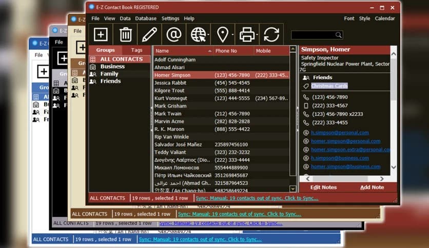 E-Z Contact Book 6.0.0.20