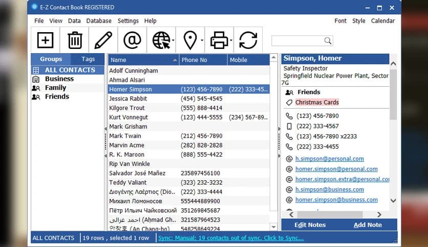 E-Z Contact Book 6.0.0.20