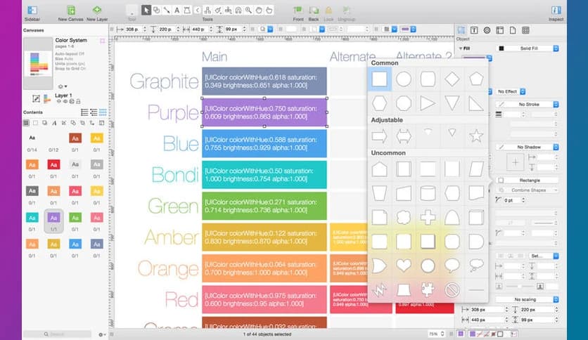 OmniGraffle Pro 7.25.1