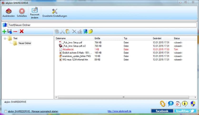 Abylon SHAREDDRIVE 25.30.08.1