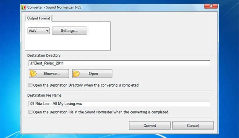 Sound Normalizer 8.7