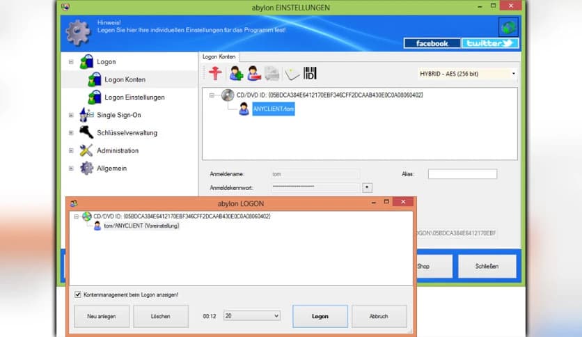 Abylon LOGON 25.30.11.1