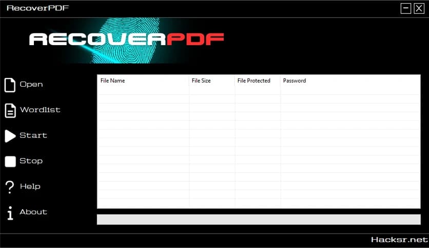 RecoverPDF 1.0