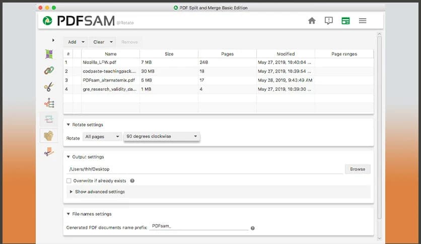PDFsam 5.4.5
