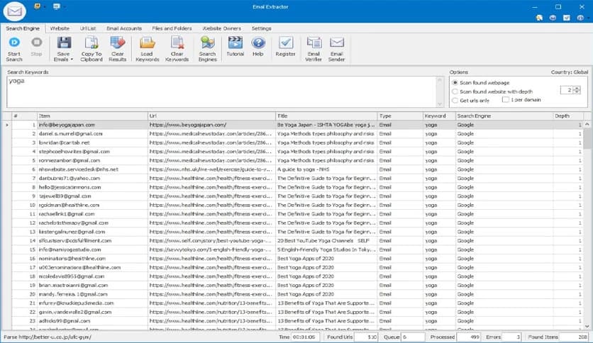 Email Extractor Pro 7.3.4.3